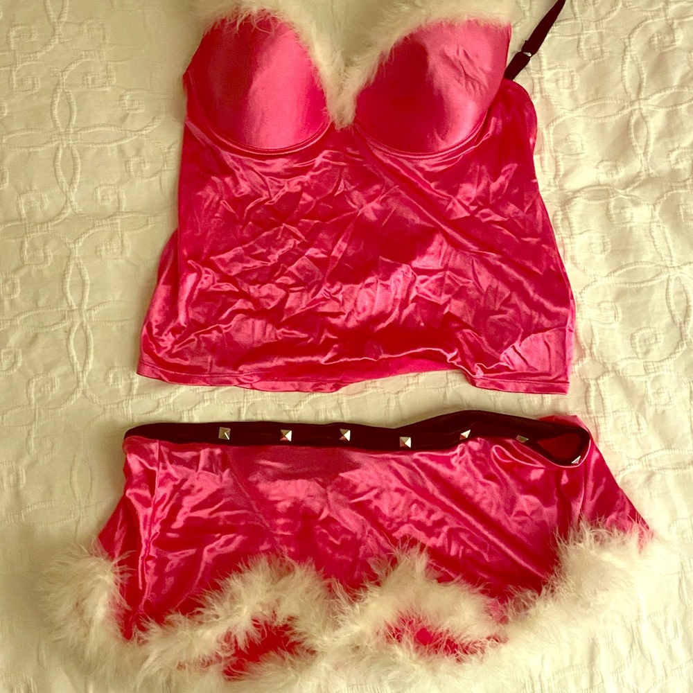 Sexy Santa skirt and top